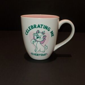 Disney's The Aristocat's Marie Ceramic White and Pink Cat Mug 18oz